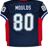 Eric Moulds #80 Signed Autographed Reebok Buffalo Bills Football Jersey - XL Red Nylon
