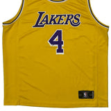 Los Angeles Lakers Fanatics Jersey - Large Yellow Polyester