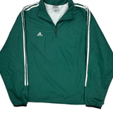 Adidas Windbreaker - 2XL Green Polyester