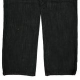 Rocawear Contrast Stitch Jeans - 40W 31L Black Cotton