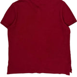 Tommy Hilfiger Polo Shirt - XL Red Cotton