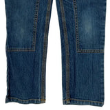 Age 8 Carhartt Double Knee Jeans - Smallw 26L Blue Cotton Blend