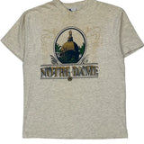 Midwest Single Stitch T-Shirt - Large Gray Cotton