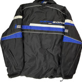 Zero Zone Graphic Ski Jacket - XL Blue Polyester