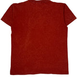 Unbranded Single Stitch T-Shirt - Large Red Cotton