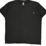 Dickies T-Shirt - 2XL Black Cotton