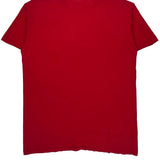 Goofy Graphic Disney Cartoon T-Shirt - XL Red Cotton