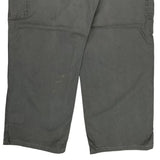 Carhartt Carpenter Trousers - 36W 31L Grey Cotton