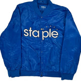Staple Bomber Jacket - 2XL Blue Polyester