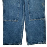 Carhartt Double Knee Carpenter Jeans - 34W 34L Blue Cotton