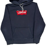 Levis Hoodie - Large Navy Cotton