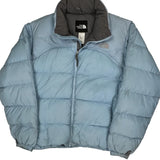 700 Fill The North Face Puffer - XL Blue Nylon