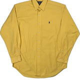 Blake Ralph Lauren Shirt - Medium Yellow Cotton