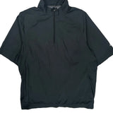 Adidas Windbreaker - Large Black Polyester