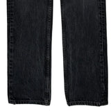 501 Levis Jeans - 28W 35L Black Denim