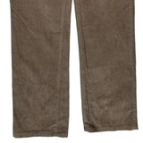 Calvin Klein Jeans Cord Trousers - 31″ Waist Beige Cotton