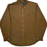 Ralph Lauren Shirt - XL Brown Cotton