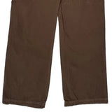 Napapijri Cargo Trousers - 34W 34L Brown Cotton