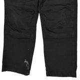 Unbranded Cargo Trousers - 38W 34L Black Cotton