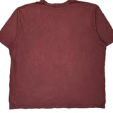 Carhartt T-Shirt - 3XL Burgundy Cotton