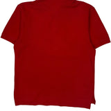 Tommy Hilfiger Polo Shirt - Medium Red Cotton