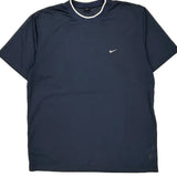 Nike T-Shirt - 2XL Navy Polyester