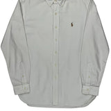 Ralph Lauren Shirt - Medium White Cotton