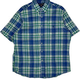 Ralph Lauren Sport Checked Short Sleeve Shirt - XL White Cotton