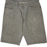 Levis Denim Shorts - 38W 11L Gray Cotton