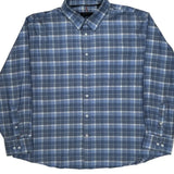 Tommy Hilfiger Checked Shirt - 2XL Blue Cotton