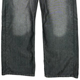 Old Skool Jeans - 38W 31L Grey Cotton Blend