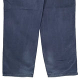 Carhartt Double Knee Carpenter Trousers - 36W 32L Blue Cotton Blend
