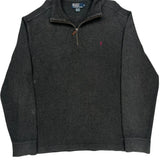 Polo By Ralph Lauren 1/4 Zip - XL Gray Cotton