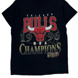 Chicago Bulls Made In USA Nba T-Shirt - Small Black Cotton