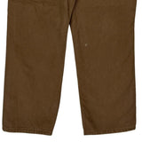 Schmidt Carpenter Trousers - 34W 30L Brown Cotton