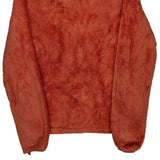 The North Face Fleece Jacket - Small Orange Polyester