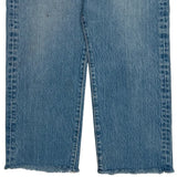 501 Levis Jeans - 32W 25L Blue Cotton
