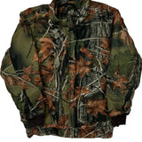 Age 6-7 Trail Crew Jacket - Small Camo Polyester