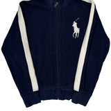 Polo By Ralph Lauren Zip Up - Medium Navy Cotton