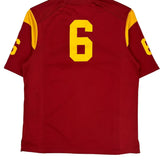USc Nike Football Jersey - Large Red Polyester