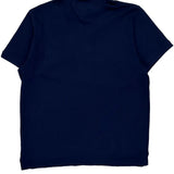 Tommy Hilfiger Striped Polo Shirt - Medium Navy Cotton