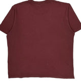 Carhartt T-Shirt - XL Burgundy Cotton