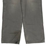 Carhartt Carpenter Trousers - 33W 32L Grey Cotton