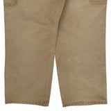 Carhartt Carpenter Trousers - 35W 30L Beige Cotton