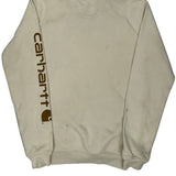 Carhartt Hoodie - XS Cream Cotton