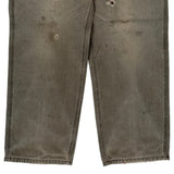 Carhartt Carpenter Trousers - 36W 31L Grey Cotton