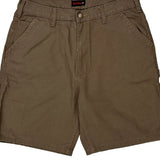 Wolverine Cargo Shorts - 34W 10L Brown Cotton