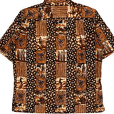 Reyn Spooner Hawaiian Shirt - Large Multicoloured Cotton