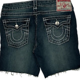 True Religion Denim Shorts - 30W US 4 Dark Wash Denim