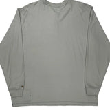 Carhartt Long Sleeve T-Shirt - 2XL Grey Cotton